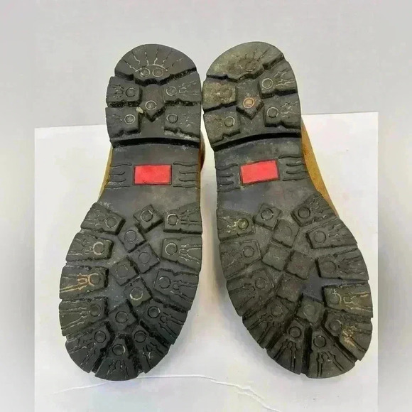 SPLIT LEATHER UPPER BOOTS Vintage Men's Colorado Brown Suede Hiking Boot Sz 6.5M - Picture 10 of 10